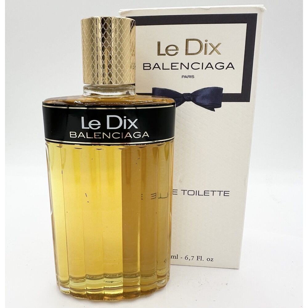 Balenciaga Le Dix Women Perfume 6.7 Oz Eau de Toilette EDT Splash 200 ML Vintage
